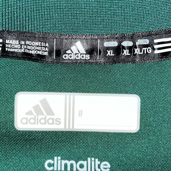 New University of Ohio Bobcats Golf Team Issue Polo Shirt XL Green Adidas NWOT - Picture 3 of 4